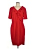 Alex Marie Red Cocktail Dress Size 12 - photo 1