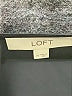 Ann Taylor LOFT 100% Polyester Gray Long Sleeve Blouse Size M - photo 7