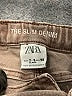 Zara Chevron-herringbone Brown Jeans Size 2 - 3 - photo 3