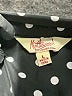 Myrtlewood 100% Polyester Polka Dots Black Sleeveless Blouse Size L - photo 7