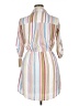 Bebop 100% Polyester Ivory Casual Dress Size L - photo 2
