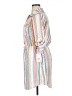 Bebop 100% Polyester Ivory Casual Dress Size L - photo 5