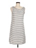 Max Studio Stripes Gray Casual Dress Size M - photo 1