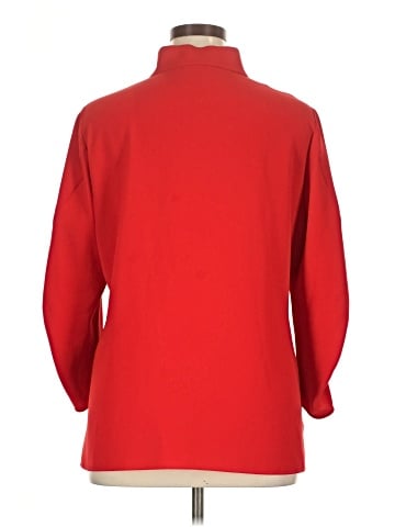 Lafayette 148 New York 3/4 Sleeve Blouse (view 2)