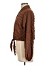 Guess Brown Long Sleeve Blouse Size L - photo 5