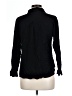 Big Dart 100% Viscose Black Long Sleeve Blouse Size UK 16 / US 12 - photo 2