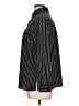 Elementz Stripes Black Long Sleeve Blouse Size L (petite) - photo 5