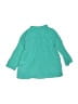 Bon Ton Teal 3/4 Sleeve Button-Down Shirt Size 18 - photo 2