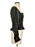 LoveShackFancy Black 3/4 Sleeve Blouse Size XS - photo 4