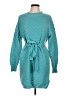 Shein 100% Polyester Teal Cardigan Size L - photo 1