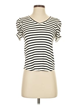 Green Envelope Short Sleeve Top