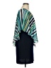 En Focus Studio Stripes Teal Casual Dress Size 14 - photo 4
