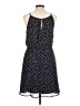 Tacera 100% Polyester Polka Dots Black Casual Dress Size M - photo 2