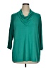 Ulla Popken Teal 3/4 Sleeve Top Size 16 - 18 - photo 1