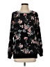Le Lis 100% Polyester Black Long Sleeve Blouse Size S - photo 1