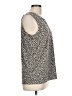 Eliane Rose Silver Sleeveless T-Shirt Size L - photo 4