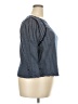 Democracy 100% Cotton Blue Cardigan Size 3X - photo 4
