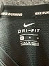 Nike 100% Polyester Black Active T-Shirt Size M - photo 4