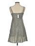 Gap 100% Polyester Houndstooth Gray Casual Dress Size XS - photo 2