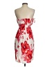 Unbranded 100% Rayon Tropical Red Cocktail Dress Size XXS (estimated) - photo 2