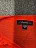 Cocomo Orange 3/4 Sleeve Blouse Size M - photo 7