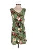 Unbranded Tropical Green Casual Dress Size S (estimated) - photo 1