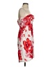 Unbranded 100% Rayon Tropical Red Cocktail Dress Size XXS (estimated) - photo 4