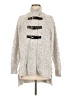 MICHAEL Michael Kors Tweed Gray Cardigan Size M - photo 1