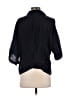 Zara Black 3/4 Sleeve Button-Down Shirt Size S - photo 2