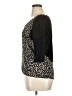 Assorted Brands 100% Viscose Black 3/4 Sleeve Top Size XL (estimated) - photo 5