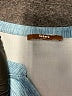 Gaharu Blue 3/4 Sleeve Blouse Size XL - photo 7