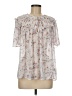 Torrid 100% Polyester Ivory Short Sleeve Blouse Size Med Plus (00) - photo 1