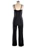 Banana Republic Plaid Black Jumpsuit Size 6 - photo 2