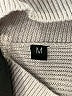 Unbranded Gray Turtleneck Sweater Size M - photo 7