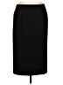 Evan Picone Solid Black Formal Skirt Size 6 - photo 1