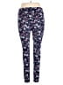 Lularoe Floral Blue Active Pants Size XL - photo 2