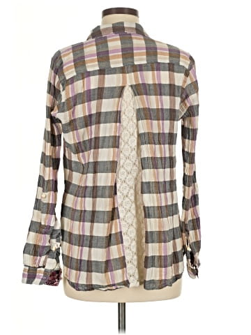 Isabella Sinclair Long Sleeve Button-Down Shirt (view 2)
