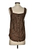 Treasure & Bond 100% Polyester Brown Sleeveless Blouse Size XS - photo 2