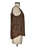 Treasure & Bond 100% Polyester Brown Sleeveless Blouse Size XS - photo 4