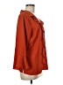 Investments 100% Polyester Orange 3/4 Sleeve Blouse Size M - photo 4