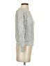 Ann Taylor LOFT 100% Cotton Silver Pullover Sweater Size XXS - photo 4