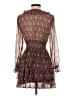 Zara Paisley Brown Cocktail Dress Size XS - photo 2