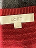 Ann Taylor LOFT Burgundy Pullover Sweater Size M - photo 7