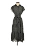 Max Studio 100% Polyester Polka Dots Black Casual Dress Size XS - photo 1