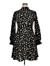 Unbranded 100% Polyester Polka Dots Black Casual Dress Size XL - photo 1