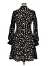 Unbranded 100% Polyester Polka Dots Black Casual Dress Size XL - photo 2