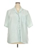 Assorted Brands Teal Short Sleeve Blouse Size 3X (estimated) - photo 1