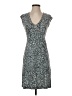 BCBGMAXAZRIA Print Gray Casual Dress Size XS (petite) - photo 1
