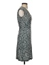 BCBGMAXAZRIA Print Gray Casual Dress Size XS (petite) - photo 4