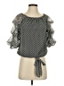 Vince Camuto 100% Polyester Black 3/4 Sleeve Blouse Size XS - photo 1